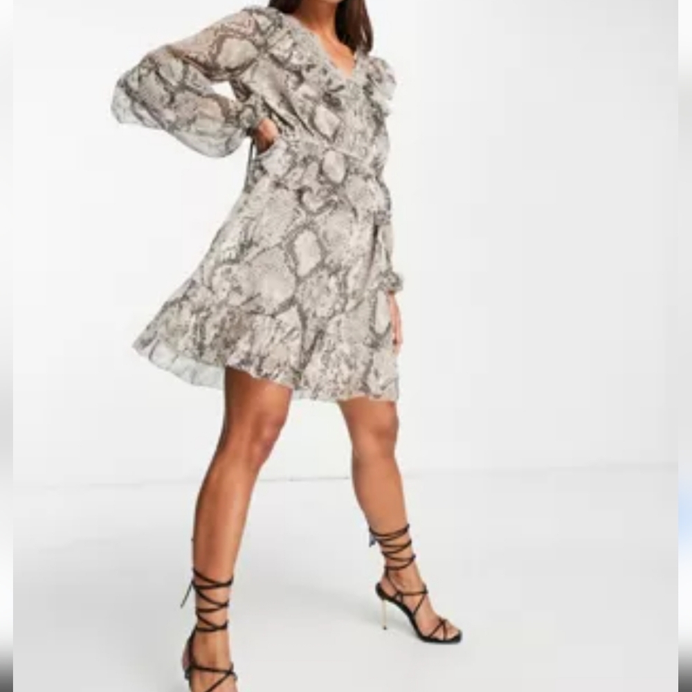 Nwt Blue Island Beach Off the shoulder cover-up dress Size Small